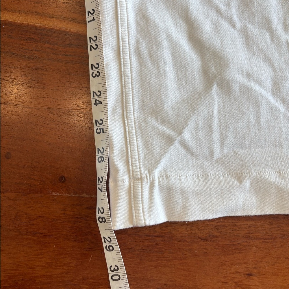NWT SPANX Cropped Wide-Leg Jeans in White - Picture 11 of 15